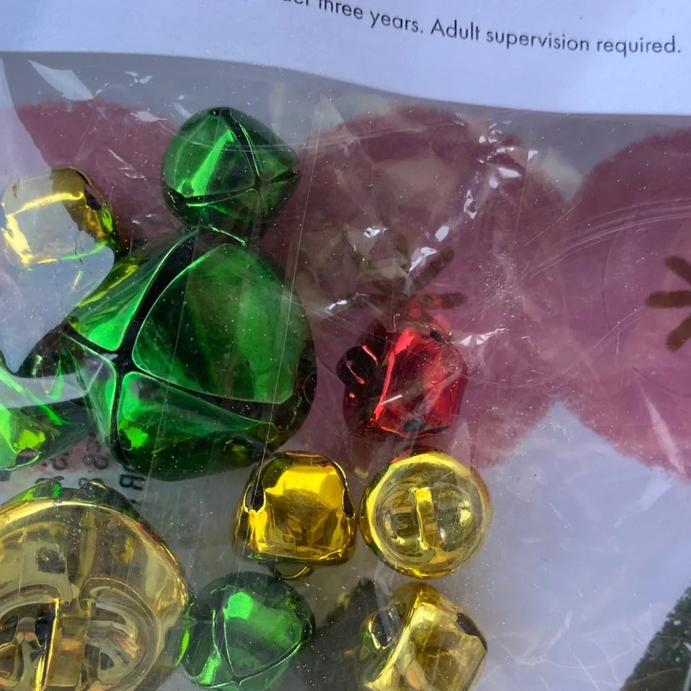Paper Source Pink, Green & Gold Holiday Ornament Kit